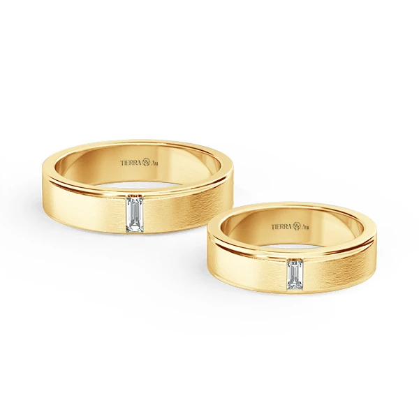 Modern Wedding Band Set NCC2013 1